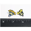 Image 1 : 2 NEW POWERPUFF BUBBLES THEME LAPEL PINS