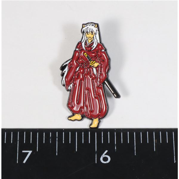 NEW INUYASHA STANDING LAPEL PIN