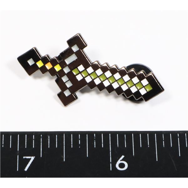 NEW MINECRAFT THEME SWORD LAPEL PIN