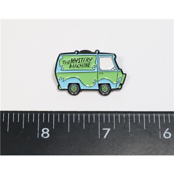 NEW SCOOBY DOO THEME MYSTERY MACHINE LAPEL PIN