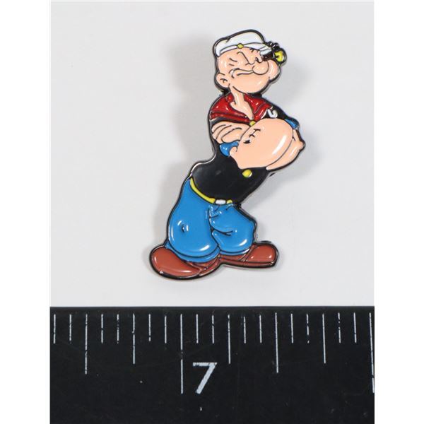 NEW POPEYE THE SAILOR MAN THEME BROOCH