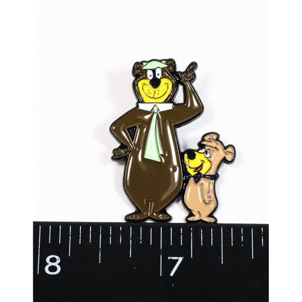 NEW YOGI AND BOO BOO THEME LAPEL PIN