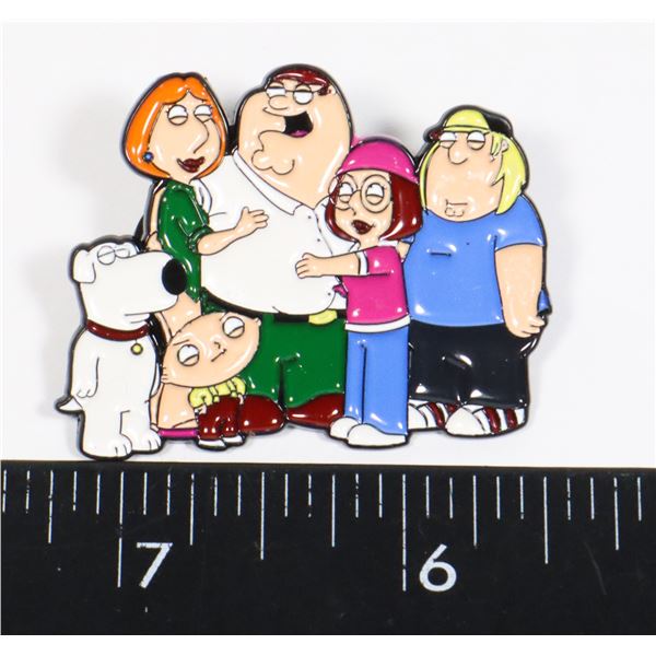 NEW FAMILY GUY THEME LAPEL PIN. INCLUDES THE WHOLE