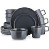 NEW 16PCS STONE & LAIN STONEWARE DINNERWARE SET IN