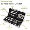 Image 2 : NEW CUISINART DELUXE GRILL SET - 20PCS WITH