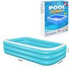 Image 2 : NEW SOKISS INFLATABLE FAMILY POOL WITH PUMP