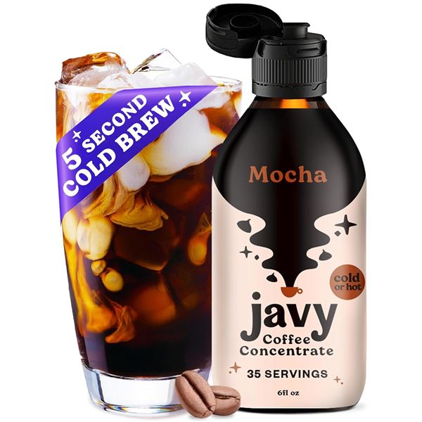 NEW BOTTLE OF JAVY MOCHA COFFEE CONCENTRATE 35