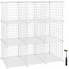 Image 1 : NEW WHITE 9 CUBE WIRED SHELF
