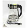 Image 1 : NEW UNBOXED ELITE GOURMET 1.7L GLASS KETTLE