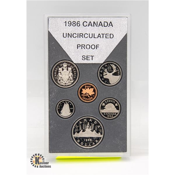 1986 ROYAL CANADIAN PROOF SET