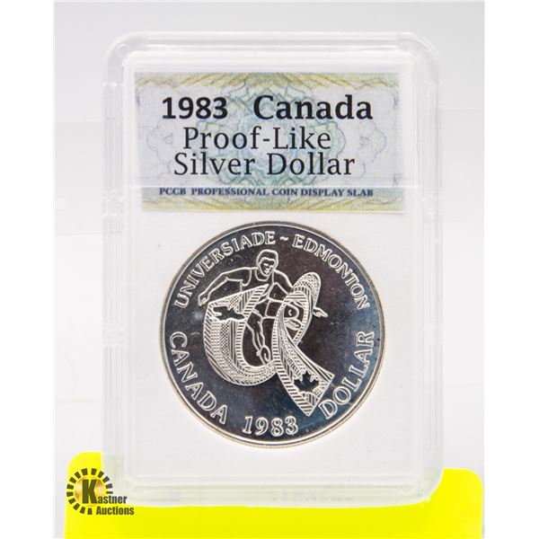 CANADA 1983 SILVER PROOF DOLLAR