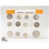 Image 1 : CANADA/USA/ SILVER 80% PURE SILVER COINS