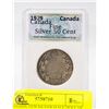 Image 1 : CANADA 1929 SILVER HALF DOLLAR 90% SILVER