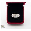 Image 1 : GRA CERTIFIED 1.00 CARAT MOISSANITE VVS D SET IN