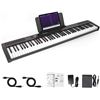 Image 1 : NEW UNBOXED KMISE DIGITAL PIANO, 88 KEYS FULL SIZE