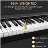 Image 4 : NEW UNBOXED KMISE DIGITAL PIANO, 88 KEYS FULL SIZE