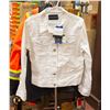 Image 1 : NEW CALVIN KLEIN WHITE JEAN JACKET WITH