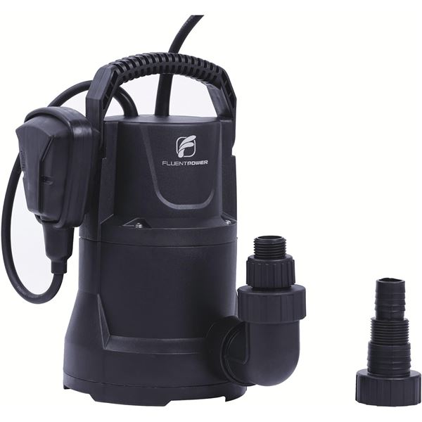 NEW FLUENT POWER CLEAN WATER SUBMERSIBLE PUMP