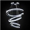 Image 1 : NEW MODERN CRYSTAL 3 TIER C SHAPED PENDANT LED