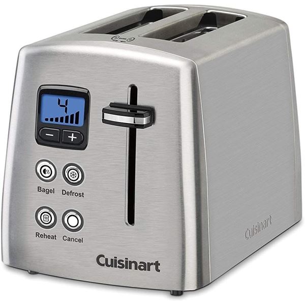 NEW CUISNART COUNTDOWN CLASSIC 2-SLICE TOASTER