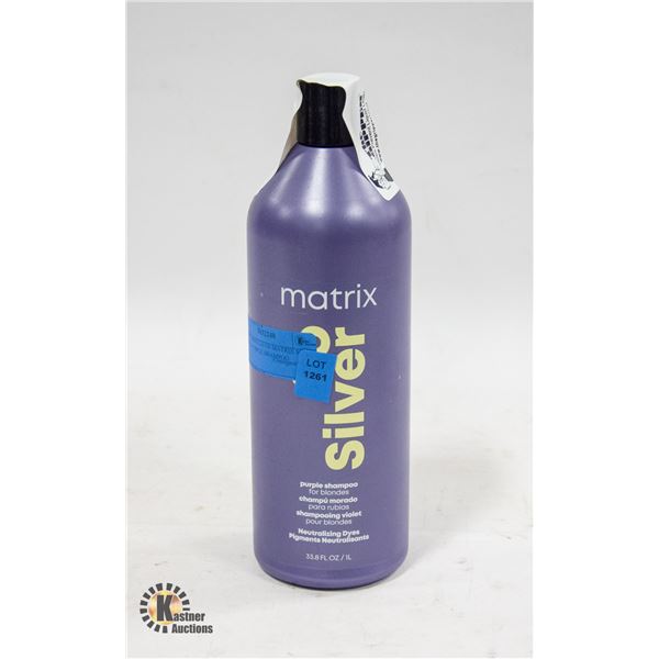 NEW 1L BOTTLE OF MATRIX SO SILVER PURPLE SHAMPOO