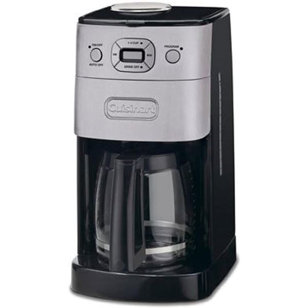 NEW CUISINART AUTOMATIC GRIND & BREW 12 CUP COFFEE