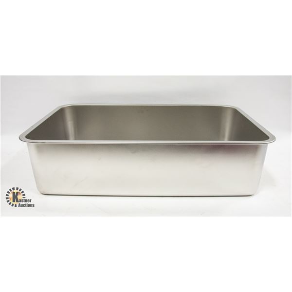 NEW VEHIGO XL STAINLESS STEEL CAT LITTER BOX