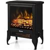 Image 1 : NEW TURBRO ELECTRIC FIREPLACE STOVE MODEL #