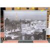 "PARIS SKY LINE" REALISM WALL ART HARDBOARD