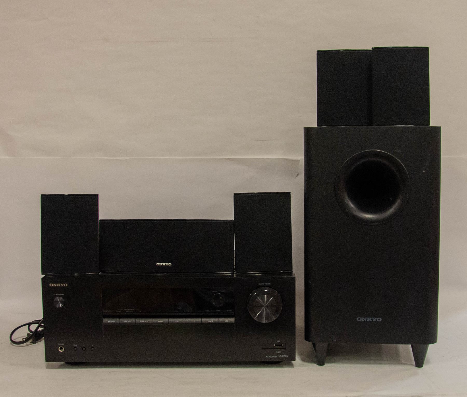 ONKYO HT-R395 RECEIVER & HOME THEATRE SET