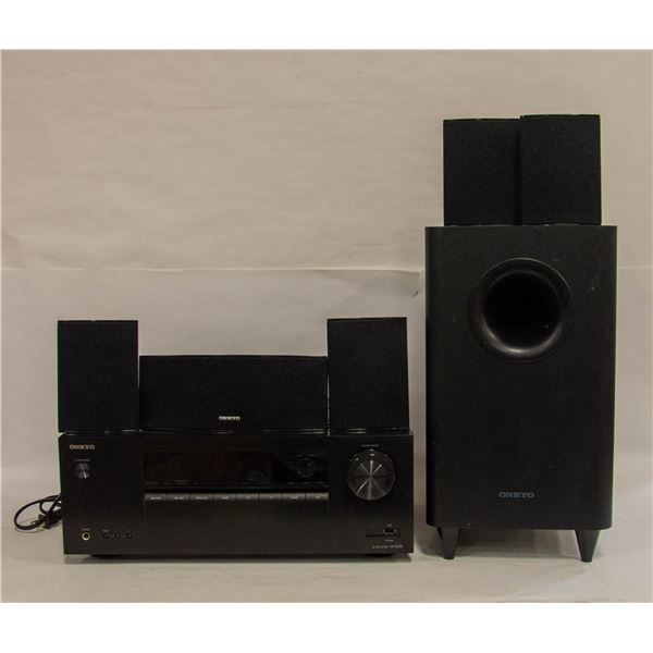 ONKYO HT-R395 RECEIVER & HOME THEATRE SET