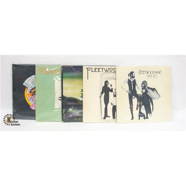 5 X FLEETWOOD MAC RECORDS