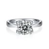 Image 3 : 2 CT GRA CERTIFIED MOISSANITE 925 SILVER SZ 7.5