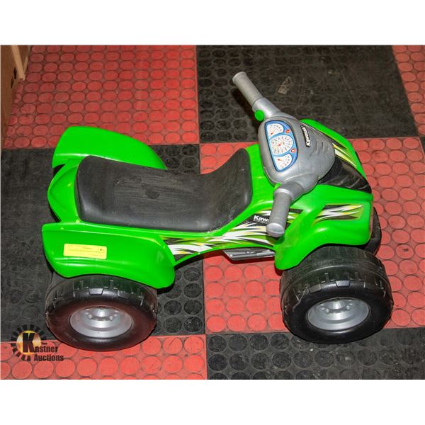 TODDLER KAWASAKI PUSH QUAD