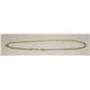 Image 1 : NEW SILVER PLATED CHAIN IN CLOTH POUCH