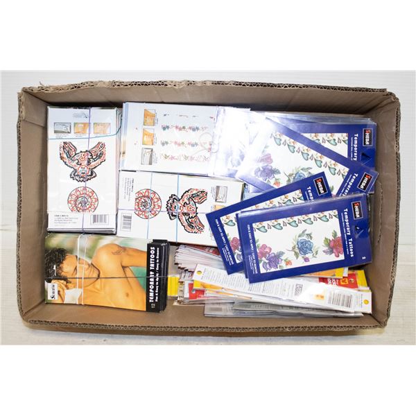 450 TEMPORARY TATTOOS