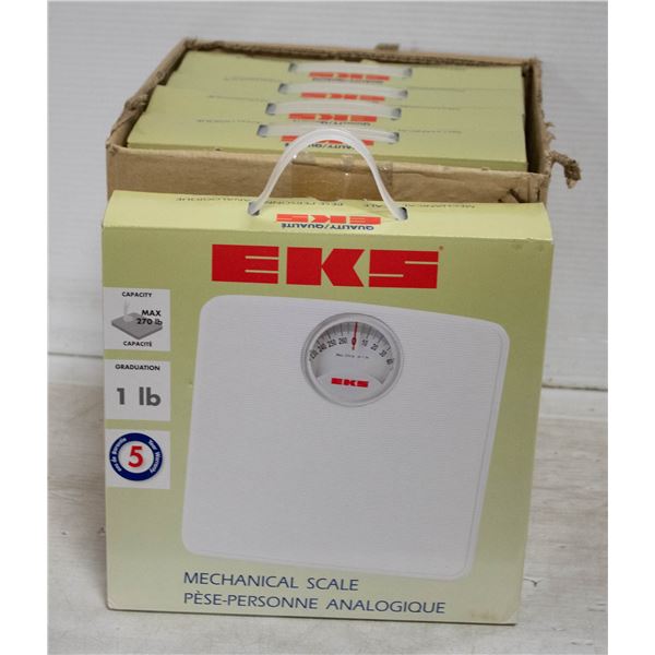 FIVE EKS MECHANICAL SCALES