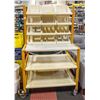 Image 1 : CRAFTING CART ON CASTORS 12 BINS, 3 SHELVES