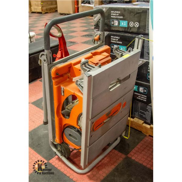 ESTATE RIDGID 10"-TABLESAW ON RIDGID