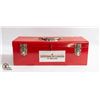 Image 1 : RED TOOL BOX WITH CONTENTS