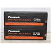 Image 1 : PAIR OF MADE IN JAPAN PANASONIC BATTERY PACKS