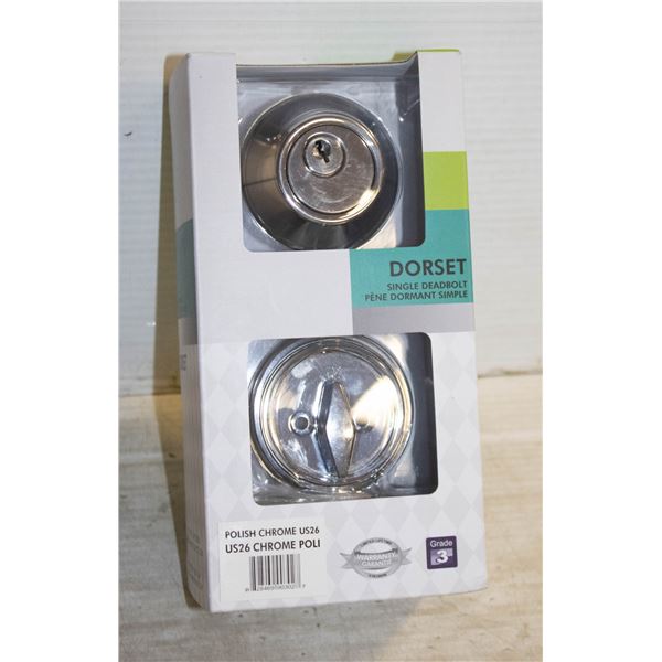 NEW DEADBOLT LOCK SET