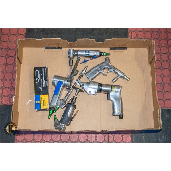 FLAT WITH VARIETY OF AIR TOOLS INCL. ZIP