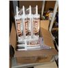 Image 1 : CASE OF 16 TUBES OF INTERIOR WHITE LATEX CAULKING