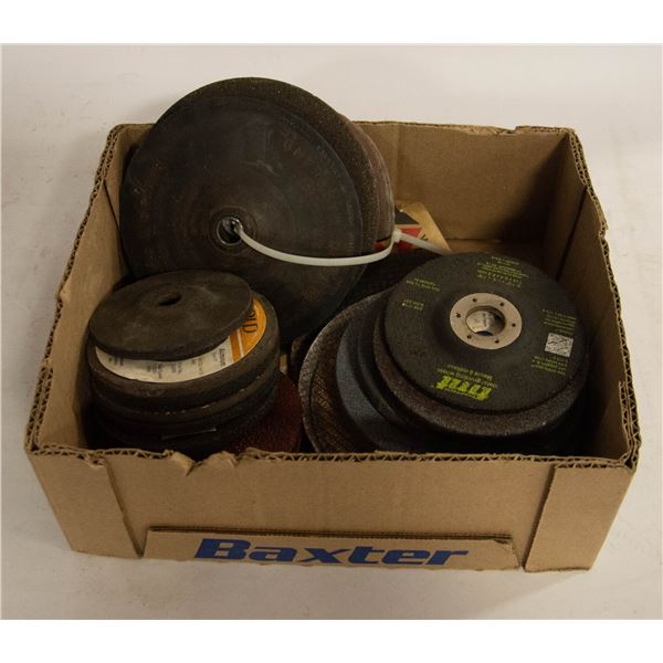 FLAT OF GRINDER BLADES, DISC