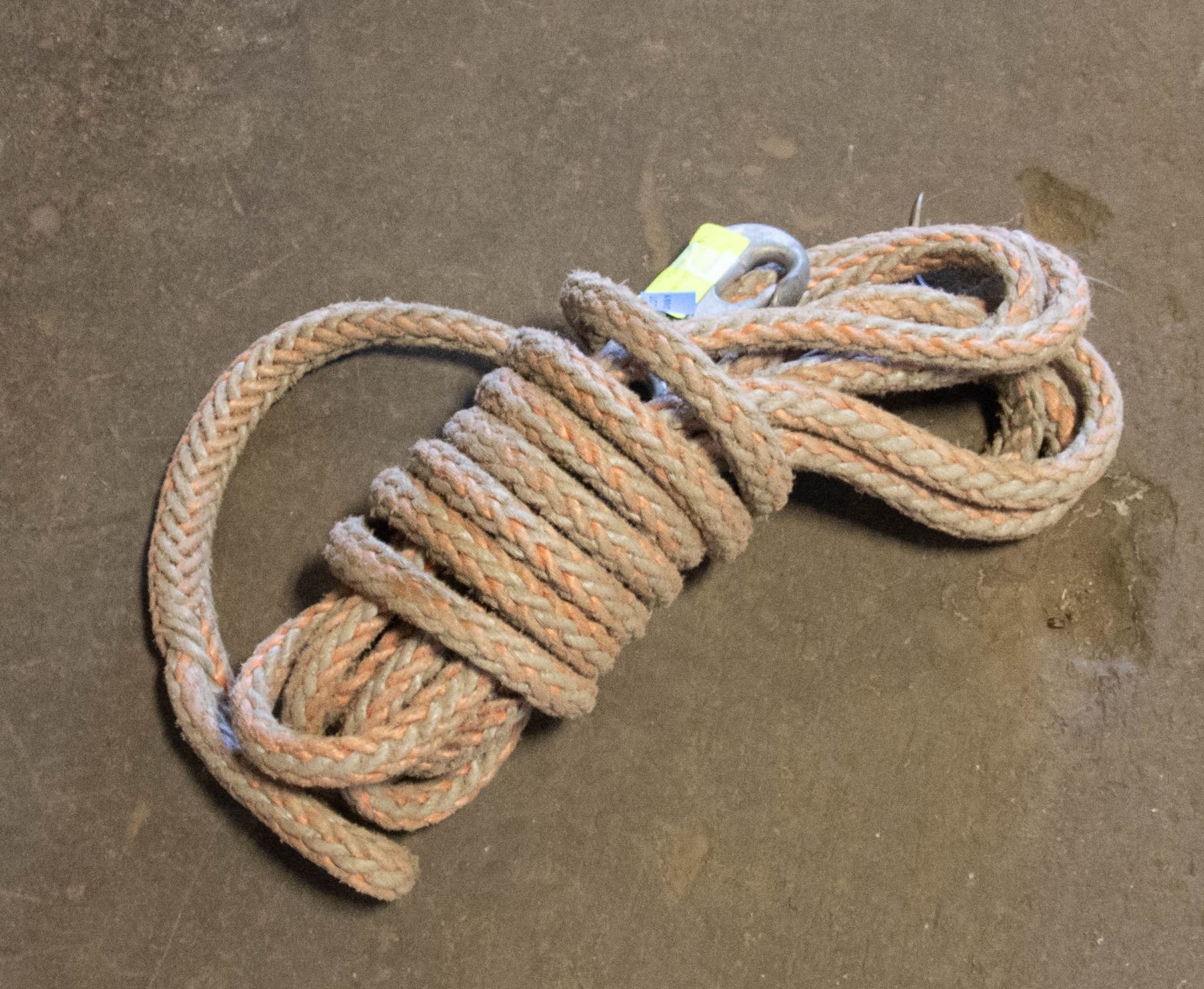 72 Foot Rope LONG TOW ROPE - Kastner Auctions