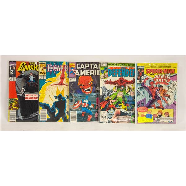 5 VARIOUS COMIC BOOKS