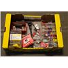 BOX OF ELECTRICAL PARTS