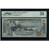 Image 1 : 1896 $1 Educational Silver Certificate PMG 35