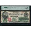 Image 1 : 1862 $1 Legal Tender Note PMG 58